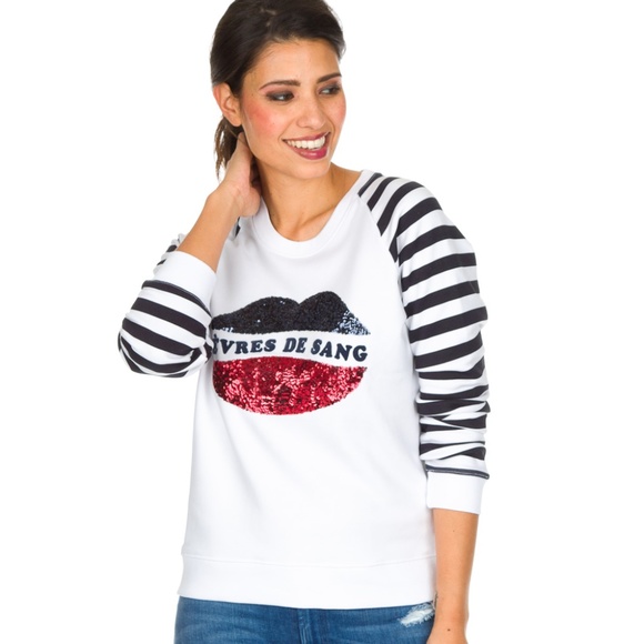 Zoe Karssen Lèvres De Sang Sweater - Picture 2 of 9